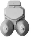 ZE-KOM - ZE Kommunikationstechnik WK 971 Standard, Verdrahtete Sirene, IP43, Grau,