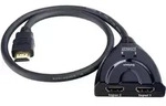 Schwaiger HDM21A531 2 Port HDMI-Switch vergoldete Steckkontakte 1920 x 1080 Pixel