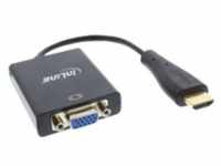 InLine Videokonverter - HDMI - VGA - 0,1 m - 15-polig