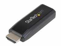 StarTech.com HDMI to VGA Adapter - Aux Audio Output - Compact - 1920x1200 - HDMI to