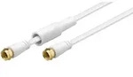 Goobay Antennen, SAT Anschlusskabel [1x F-Stecker - 1x F-Stecker] 1.50 m 85 dB