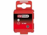 "KS Tools 911.2753 1/4" CLASSIC Bit Schlitz, 50mm, 4,5mm, 5er Pck"