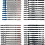 Bosch Power Tools 40-tlg. Stichs&auml;geblatt-Set 2607010904