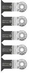 Fein 63502223230 E-Cut Bimetall Tauchs&auml;geblatt 44 mm 5 St.