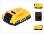 DeWalt DCB 183 Akkupack 18 V 2,0 Ah / 2000 mAh XR Li-Ion Akku - mit Ladestandanzeige