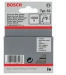 Feindrahtklammer Typ 53 BxL 11,4x14mm Dicke 0,74mm 1000er Pack rostfrei BOSCH