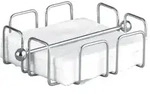 Serviettenhalter BxHxT 19x6,5x19cm chrom
