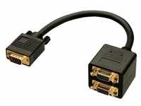 Lindy - VGA-Splitter - HD-15 (VGA) (M) bis HD-15 (VGA)