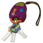 Battat FunKeys Plum - Spielzeugschl&uuml;ssel
