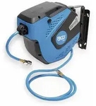 BGS TECHNIC Druckluftschlauch mit automatischem Aufroller 3297, 10 m
