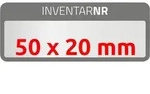Avery-Zweckform 6905 50 x 20 mm Polyester-Folie Wei&szlig;, Schwarz 50 St. Permanent