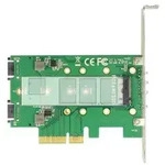 DeLOCK PCI Express Card > 3 x M.2 Slot - Speicher-Controller
