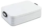 Mepal Take a Break midi &ndash; Wei&szlig; &ndash; 900 ml Inhalt &ndash; Lunchbox mit Trennwand...
