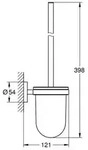 GROHE Toilettenb&uuml;rstengrt ESSENTIALS 398mm Cool Sunrise