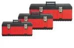 KS Tools 850.0360 Kunststoff-Stahlblech-Werkzeugkisten-Satz, 3-tlg.