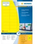HERMA 4544, Gelb, Abgerundetes Rechteck, Matte, 45,7 mm, 21,2 mm, 4800 St&uuml;ck(e)