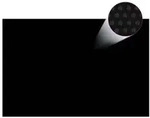 Treibende Pool Solarfolie rechtecking 6 x 4 m Pools, Schwarz