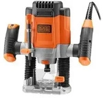 Black & Decker KW1200E-QS - Oberfr&auml;se - 1200 W - Spannzange 6 mm - 6,35 mm - 8 m