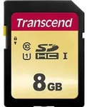 Transcend Premium 500S SDHC-Karte 8 GB Class 10, UHS-I, UHS-Class 1