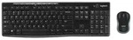 Logitech MK270 QWERTY Funk Tastatur, Maus-Set Englisch, QWERTY