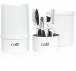 Catit B&uuml;rsten-Set f&uuml;r Mittel- und Langhaarkatzen