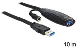 DeLOCK Aktives USB 3.0 Verl&auml;ngerungskabel, Stecker A auf Buchse A, 10,0 m