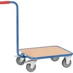 fetra Griffroller, blau, pulverbeschichteter Stahl, Ladefl&auml;che 600x500mm, 11kg
