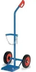 Stahlflaschenkarre f.Flascheninhalt 1x20-50l Vollgummi-Bereifung Trgf100kg FETRA