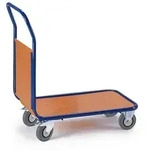 Rollcart Magazinwagen mit Stirnwand 800x500mm