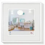 New Lifestyle Kunststoffrahmen 15x15 cm, Weiss