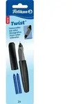 Pelikan Twist Tintenroller Black, schwarz/grau