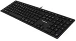 CHERRY KC 6000 SLIM - Tastatur - USB - US mit Euro-Symbol