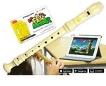 Flute Master (App) mit Blockfl&ouml;te aus Kunststoff (deutsche Griffweise) Mit