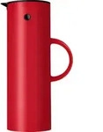 Isolierkanne, Inhalt: 1 Liter, von Stelton, aus Kunststoff, Farbe: rot, mit