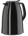 Mambo Isolierkanne - 1,0 Liter schwarz hochglanz.