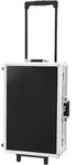 CD-Case, schwarz, 120 CDs mit Trolley Schwarz (30122087)