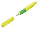 Pelikan 807326, Gr&uuml;n, Gelb, Kartuschenf&uuml;llsystem, Gelb, Edelstahl, Beidh&auml;ndig,