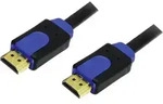 LogiLink HDMI Anschlusskabel HDMI-A Stecker, HDMI-A Stecker 5.00 m Schwarz CHB1105 4K