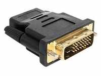 DeLOCK Adapter DVI 24+1 pin male > HDMI female - Videoanschluß - DVI-D (M)