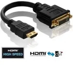 PureLink PureInstall Serie HDMI / DVI Adapterkabel, vergoldet, HDMI St. A /...