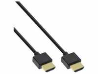 InLine® HDMI Superslim Kabel A an A, HDMI-High Speed mit Ethernet, Premium,...
