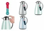 emsa Isolierkanne CAMPO, 1,0 Liter, pastellgrau hochgl&auml;nzend, mit hochwertigem