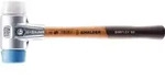 Schonhammer SIMPLEX L.405mm Kopf-D.60mm HO Superplast.wei&szlig;/TPE-soft blau HALDER