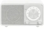 Sangean WR-7 Genuine Mini Tischradio UKW Bluetooth&reg; wiederaufladbar Wei&szlig;