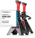 HEYNER&reg; Unterstellbock T&Uuml;V/GS, St&uuml;tzbock, St&uuml;tzfu&szlig;, h&ouml;henverstellbar, Stahl
