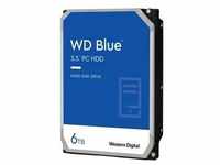WD Blue 6TB SATA 6Gb/s HDD internal 8,9cm 3,5Zoll serial ATA 256MB cache 5400 RPM