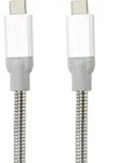 Parat USB-Kabel USB 3.2 Gen2 USB-C&reg; Stecker, USB-C&reg; Stecker 0.30 m Silber/Edelstahl
