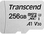 Transcend Premium 300S microSDXC-Karte 256 GB Class 10, UHS-I, UHS-Class 3, v30 Video
