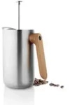 Eva Solo 502754, Pod-Kaffeemaschine, 1 l, Edelstahl, Edelstahl, 8 Tassen, Holz
