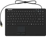 Keysonic KSK-5230 IN (US) USB Tastatur US-Englisch, QWERTY Schwarz Silikonmembran,